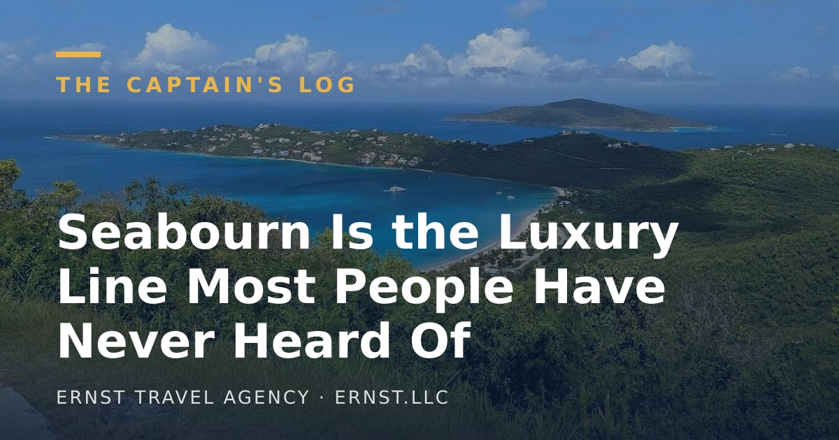 Seabourn Is the Luxury Line Most People Have Never Heard Of