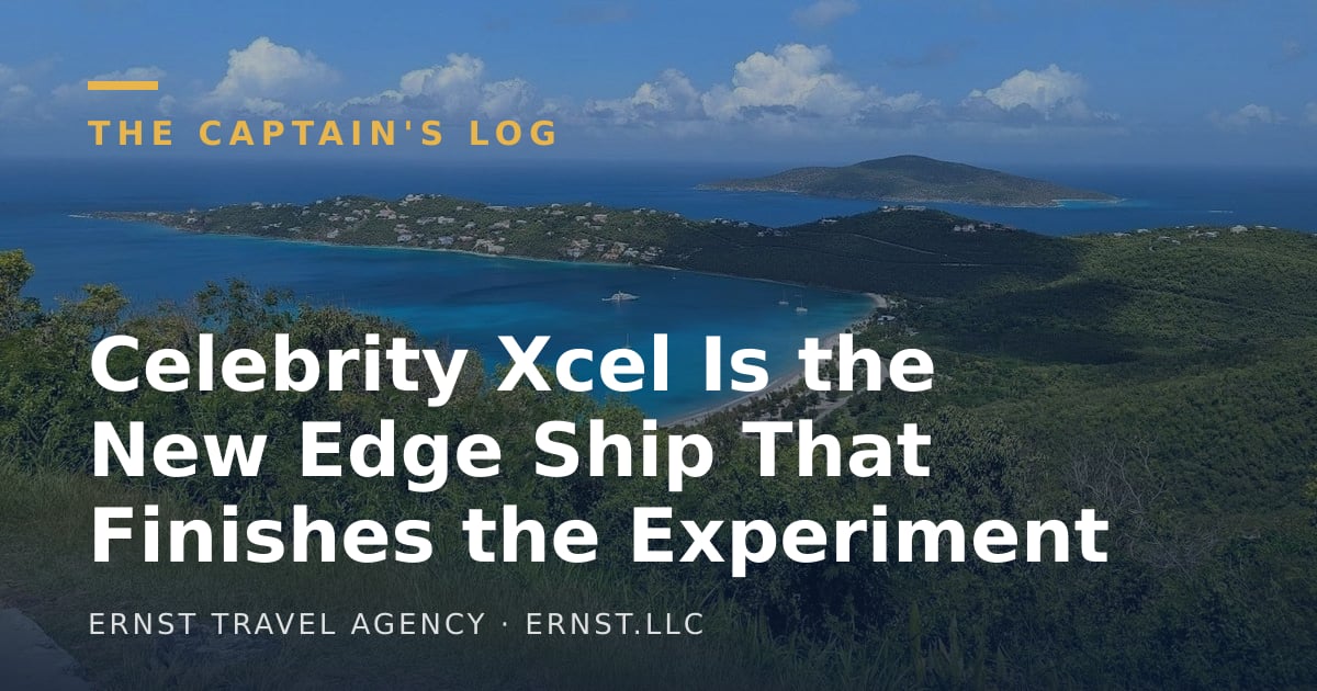 Celebrity Xcel Is the New Edge Ship That Finishes the Experiment