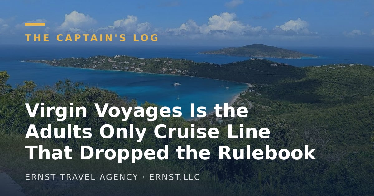 Virgin Voyages Is the Adults Only Cruise Line That Dropped the Rulebook